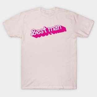 Best Man Barbie logo T-Shirt